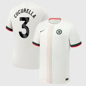 Chelsea Herr Bortatröja 2025/26 – Marc Cucurella 3 – Kortärmad Fotbollströja