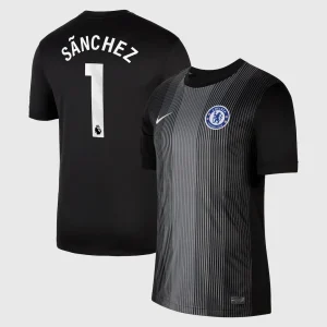 Chelsea Målvakt Hemmatröja 2025/26 Herr Robert Sanchez 1 Kortärmad Fotbollströja