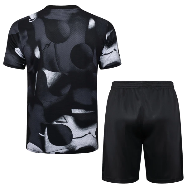Corinthians Uppvärmningströja Barn 2025/26 Kortärmad Fotbollsställ med Shorts-1