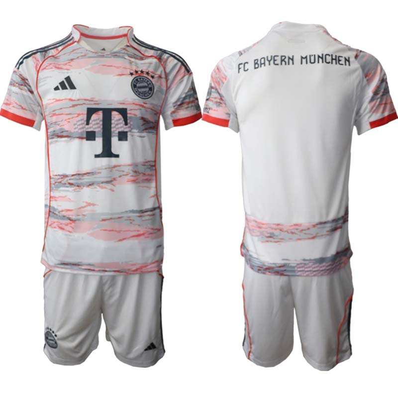 FC Bayern München Bortaställ Herr 2025/26 – Kortärmad Fotbollströja + Shorts 1 FC Bayern München Bortaställ Herr 2025/26 – Kortärmad Fotbollströja + Shorts