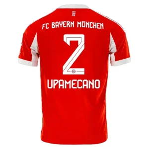 FC Bayern München Herr Hemmatröja 2025/26 – Dayot Upamecano 2 – Kortärmad Fotbollströja