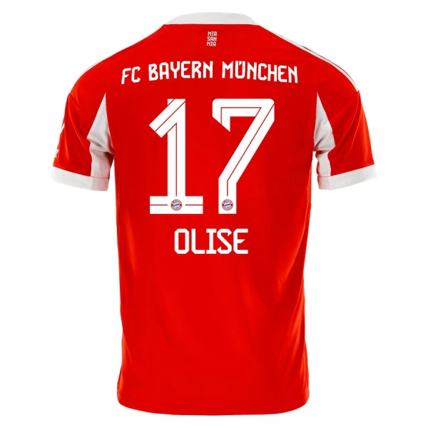 FC Bayern München Herr Hemmatröja 2025/26 – Michael Olise 17 – Kortärmad Fotbollströja 1 FC Bayern München Herr Hemmatröja 2025/26 – Michael Olise 17 – Kortärmad Fotbollströja