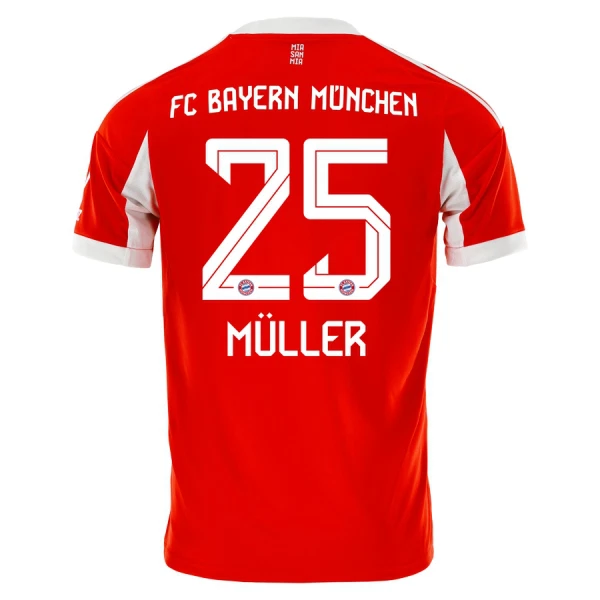 FC Bayern München Herr Hemmatröja 2025/26 – Thomas Müller 25 – Kortärmad Fotbollströja 1 FC Bayern München Herr Hemmatröja 2025/26 – Thomas Müller 25 – Kortärmad Fotbollströja