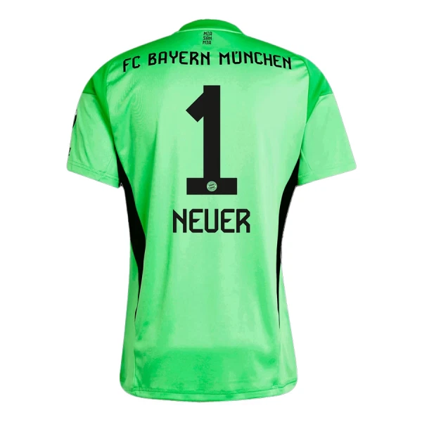 FC Bayern München Herr Målvaktströja 2025/26 Grön Manuel Neuer 1 Kortärmad Billig Fotbollströja 1 FC Bayern München Herr Målvaktströja 2025/26 Grön Manuel Neuer 1 Kortärmad Billig Fotbollströja