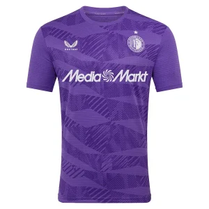 Feyenoord Målvaktströja Herr 2025/26 Lila Tredje Kortärmad