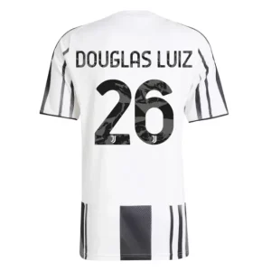 Juventus Herr Hemmatröja 2025/26 – Douglas Luiz 26 – Kortärmad Fotbollströja