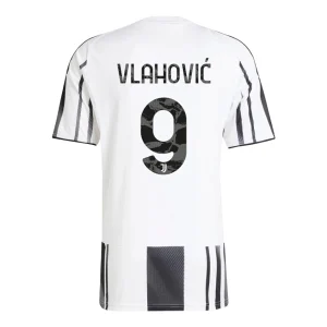 Juventus Herr Hemmatröja 2025/26 – Dušan Vlahović 9 – Kortärmad Fotbollströja