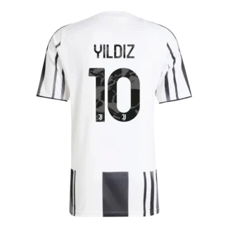 Juventus Herr Hemmatröja 2025/26 – Kenan Yildiz 10 – Kortärmad Fotbollströja