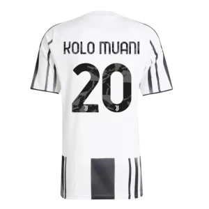 Juventus Herr Hemmatröja 2025/26 – Randal Kolo Muani 20 – Kortärmad Fotbollströja