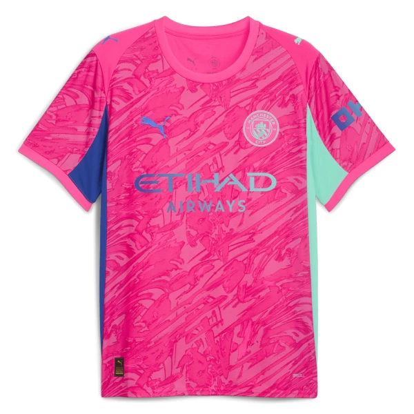 Manchester City Ederson M. 31 Målvaktströja Herr 2025/26 Rosa