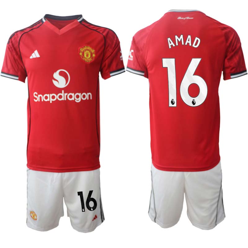 Manchester United Hemmaställ Herr 2025/26 – Amad Diallo 16 – Kortärmad Fotbollströja + Shorts 1 Manchester United Hemmaställ Herr 2025/26 – Amad Diallo 16 – Kortärmad Fotbollströja + Shorts