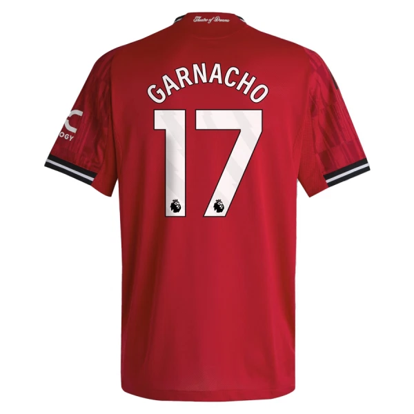 Manchester United Herr Hemmatröja 2025/26 – Alejandro Garnacho 17 – Kortärmad Fotbollströja Manchester United Herr Hemmatröja 2025/26 – Alejandro Garnacho 17 – Kortärmad Fotbollströja