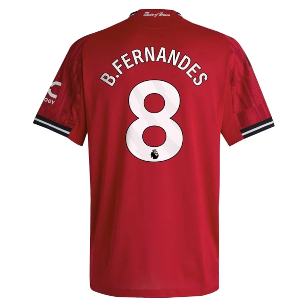 Manchester United Herr Hemmatröja 2025/26 – Bruno Fernandes 8 – Kortärmad Fotbollströja 1 Manchester United Herr Hemmatröja 2025/26 – Bruno Fernandes 8 – Kortärmad Fotbollströja