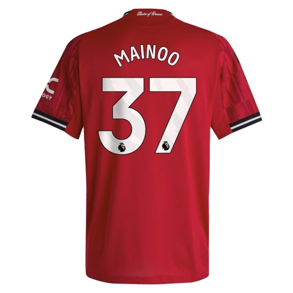 Manchester United Herr Hemmatröja 2025/26 – Kobbie Mainoo 37 – Kortärmad Fotbollströja 1 Manchester United Herr Hemmatröja 2025/26 – Kobbie Mainoo 37 – Kortärmad Fotbollströja