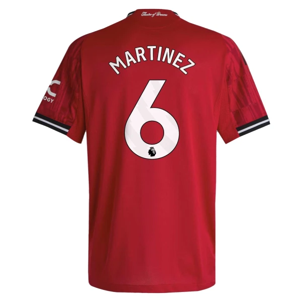 Manchester United Herr Hemmatröja 2025/26 – Lisandro Martinez 6 – Kortärmad Fotbollströja 1 Manchester United Herr Hemmatröja 2025/26 – Lisandro Martinez 6 – Kortärmad Fotbollströja