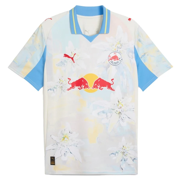 New York Red Bulls KidSuper Hemmatröja Herr 2025/26 FIFA Klubblags-VM Vit/Blå-Gul Kortärmad Tröja New York Red Bulls KidSuper Hemmatröja Herr 2025/26 FIFA Klubblags-VM Vit/Blå-Gul Kortärmad Tröja