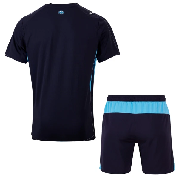 Olympique de Marseille Barn Bortatröja 2025/26 Kortärmad Fotbollsställ med Shorts 2 Olympique de Marseille Barn Bortatröja 2025/26 Kortärmad Fotbollsställ med Shorts-1