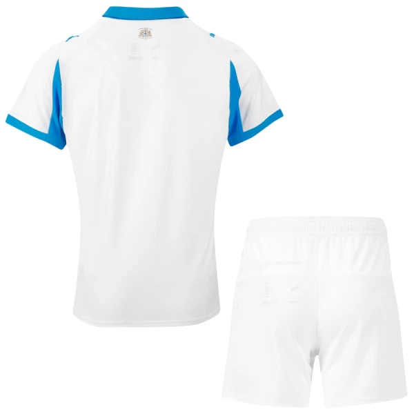 Olympique de Marseille Barn Hemmatröja 2025/26 Kortärmad Fotbollsställ med Shorts 2 Olympique de Marseille Barn Hemmatröja 2025/26 Kortärmad Fotbollsställ med Shorts-1