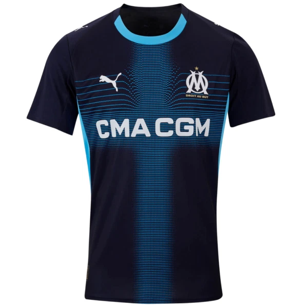 Olympique de Marseille Herr Bortatröja 2025/26 – Kortärmad Fotbollströja