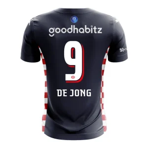 PSV Eindhoven Herr Bortatröja 2025/26 – Luuk de Jong 9 – Kortärmad Fotbollströja