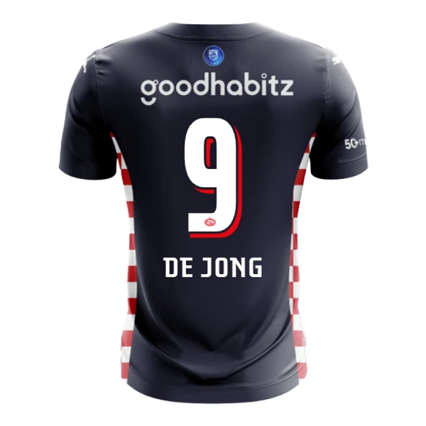 PSV Eindhoven Herr Bortatröja 2025/26 – Luuk de Jong 9 – Kortärmad Fotbollströja 1 PSV Eindhoven Herr Bortatröja 2025/26 – Luuk de Jong 9 – Kortärmad Fotbollströja