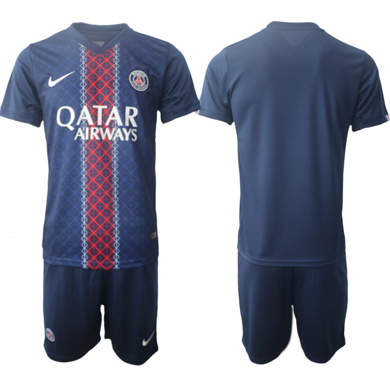 Paris Saint-Germain Hemmaställ Herr 2025/26 – Kortärmad Fotbollströja + Shorts 1 Paris Saint-Germain Hemmaställ Herr 2025/26 – Kortärmad Fotbollströja + Shorts