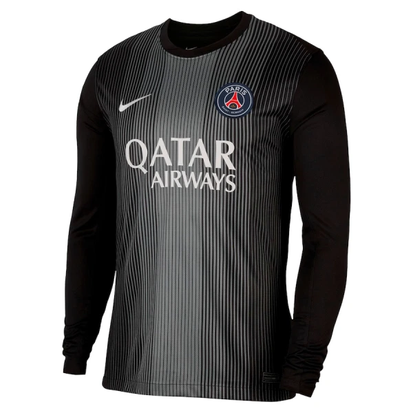 Paris Saint-Germain Målvaktströja Herr 2025/26 Gianluigi Donnarumma 1 Svart Långärmad Fotbollströja 2 Paris Saint-Germain Målvaktströja Herr 2025/26 Gianluigi Donnarumma 1 Svart Långärmad Fotbollströja - Bild 2