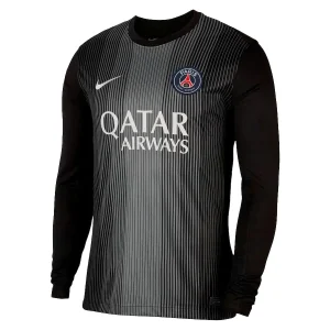 Paris Saint-Germain Målvaktströja Herr 2025/26 Svart Långärmad Fotbollströja