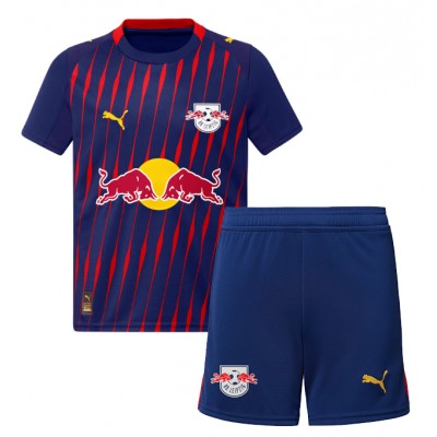 RB Leipzig 2025/26 Bortatröja Barn Set – Kortärmad Fotbollströja med Shorts 1 RB Leipzig 2025/26 Bortatröja Barn Set – Kortärmad Fotbollströja med Shorts