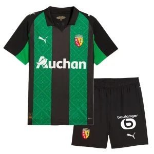 RC Lens Barn Bortatröja 2025/26 Kortärmad Fotbollsställ med Shorts