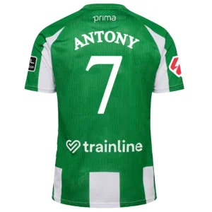 Real Betis Herr Hemmatröja 2025/26 – Antony 7 – Kortärmad Fotbollströja