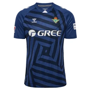 Real Betis Målvaktströja Herr 2025/26 Blå/Marinblå-Vit Kortärmad