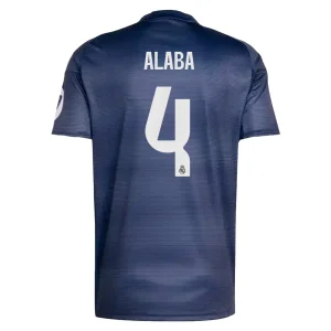 Real Madrid Herr Bortatröja 2025/26 – David Alaba 4 – Kortärmad Fotbollströja