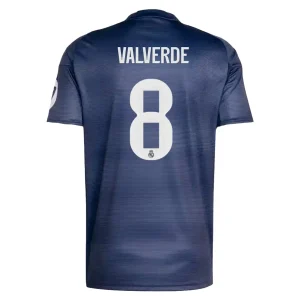 Real Madrid Herr Bortatröja 2025/26 – Federico Valverde 8 – Kortärmad Fotbollströja