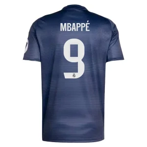 Real Madrid Herr Bortatröja 2025/26 – Kylian Mbappé 9 – Kortärmad Fotbollströja