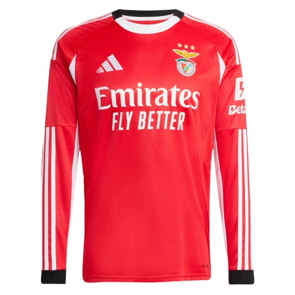 SL Benfica Herr Hemmatröja 2025/26 – Långärmad Fotbollströja SL Benfica Herr Hemmatröja 2025/26 – Långärmad Fotbollströja