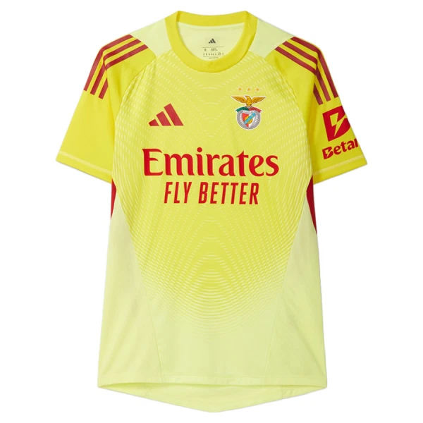 SL Benfica Målvaktströja Herr Gul 2025/26 – Kortärmad Fotbollströja 1 SL Benfica Målvaktströja Herr Gul 2025/26 – Kortärmad Fotbollströja