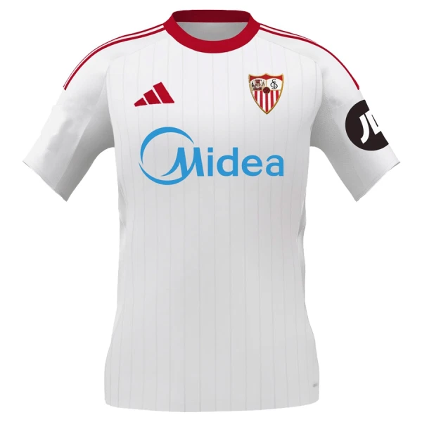 Sevilla FC Herr Hemmatröja 2025/26 – Kortärmad Fotbollströja