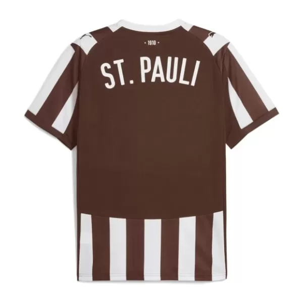 St. Pauli Herr Hemmatröja 2025/26 – Kortärmad Fotbollströja 2 St. Pauli Herr Hemmatröja 2025/26 – Kortärmad Fotbollströja-1