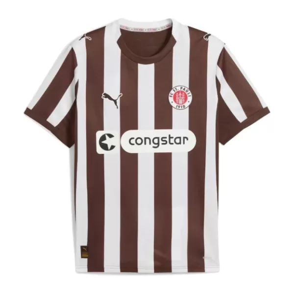 St. Pauli Herr Hemmatröja 2025/26 – Kortärmad Fotbollströja 1 St. Pauli Herr Hemmatröja 2025/26 – Kortärmad Fotbollströja