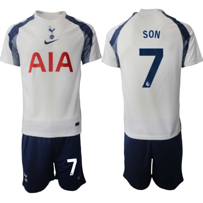 Tottenham Hotspur Hemmaställ Herr 2025/26 – Son Heung-Min 7 – Kortärmad Fotbollströja + Shorts 1 Tottenham Hotspur Hemmaställ Herr 2025/26 – Son Heung-Min 7 – Kortärmad Fotbollströja + Shorts