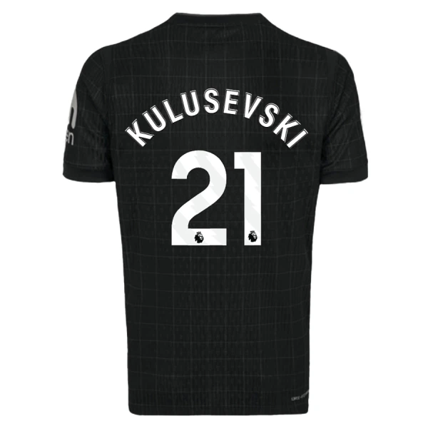 Tottenham Hotspur Herr Bortatröja 2025/26 – Dejan Kulusevski 21 – Kortärmad Fotbollströja