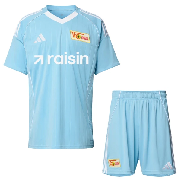 1. FC Union Berlin Barn Tredjeställ 2025/26 – Kortärmad Fotbollsställ med Shorts 1 1. FC Union Berlin Barn Tredjeställ 2025/26 – Kortärmad Fotbollsställ med Shorts