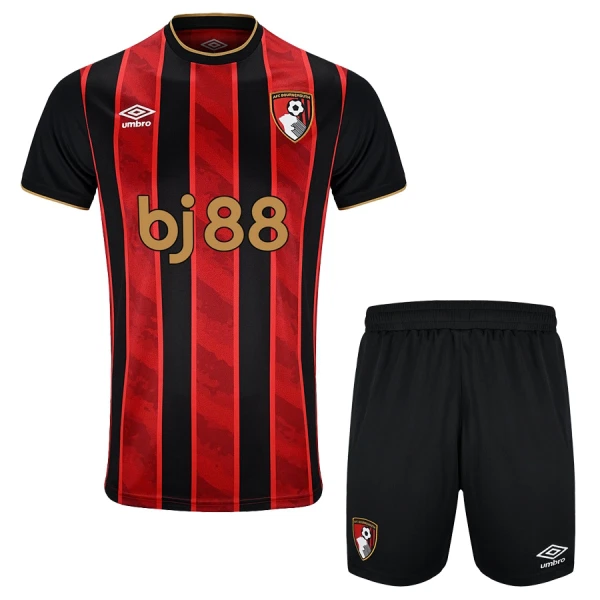 AFC Bournemouth Barn Hemmaställ 2025/26 – Kortärmad Fotbollsställ med Shorts