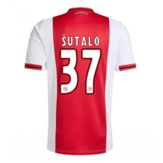 Ajax 2025/26 Hemmatröja Herr Josip Šutalo #37 Kortärmad Fotbollströja