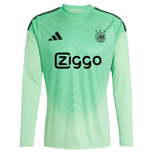 Ajax Amsterdam Målvaktströja Herr Långärmad Grön 2025-26 Fotbollströja 1 Ajax Amsterdam Målvaktströja Herr Långärmad Grön 2025-26 Kortärmad Fotbollströja