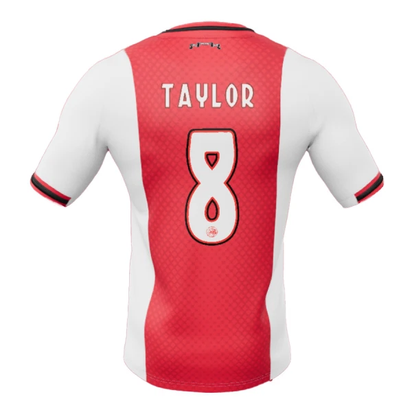 Ajax Herr Hemmatröja 2025/26 – Kenneth Taylor 8 – Kortärmad Fotbollströja 1 Ajax Herr Hemmatröja 2025/26 – Kenneth Taylor 8 – Kortärmad Fotbollströja