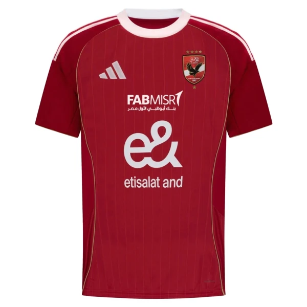 Al Ahly Herr Hemmatröja 2025/26 – Kortärmad Fotbollströja 1 Al Ahly Herr Hemmatröja 2025/26 – Kortärmad Fotbollströja