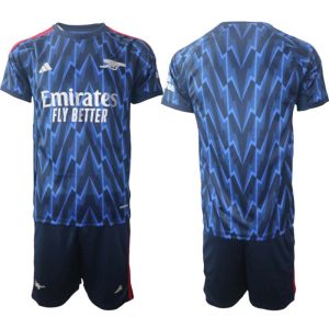Arsenal Bortaställ Herr 2025/26 – Kortärmad Fotbollströja + Shorts