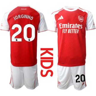 Arsenal Hemmaställ Barn 2025/26 – Jorginho Frello 20 – Kortärmad Fotbollströja + Shorts